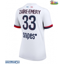 Paris Saint-Germain Warren Zaire-Emery #33 Bortedrakt Dame 2025-26 Kortermet